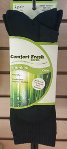 +MD Bamboo Socks Crew - Formerly Comfort Fresh