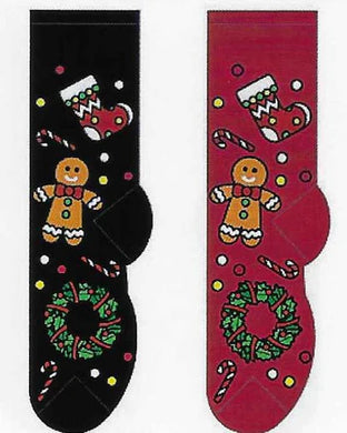 Gingerbread Man and Stocking