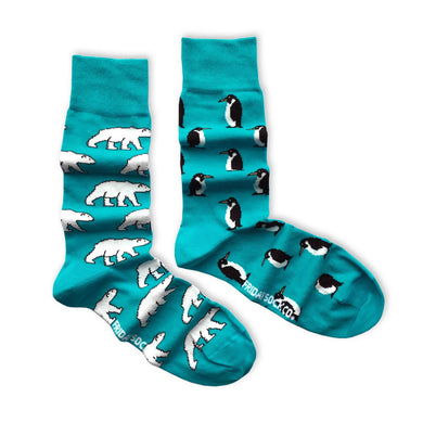 Friday Sock Co.  - Polar Bear Penguin