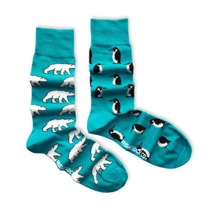 Friday Sock Co.  - Polar Bear Penguin