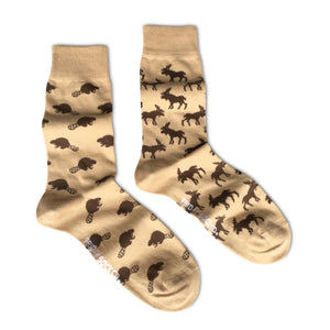Friday Sock Co.  - Moose & Beavers