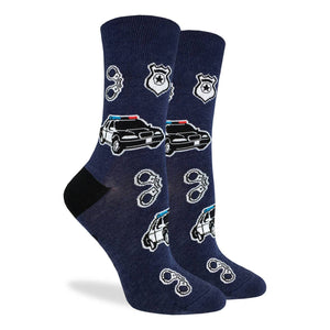 Police Women's Crew Socks