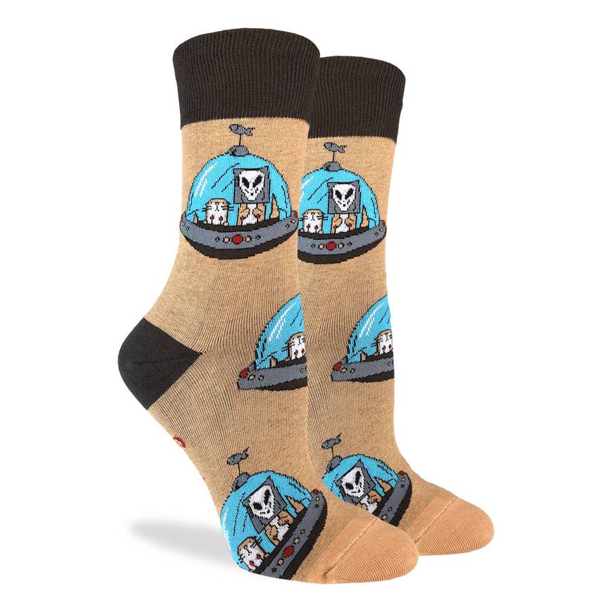 Alien Otters Women's Crew Socks