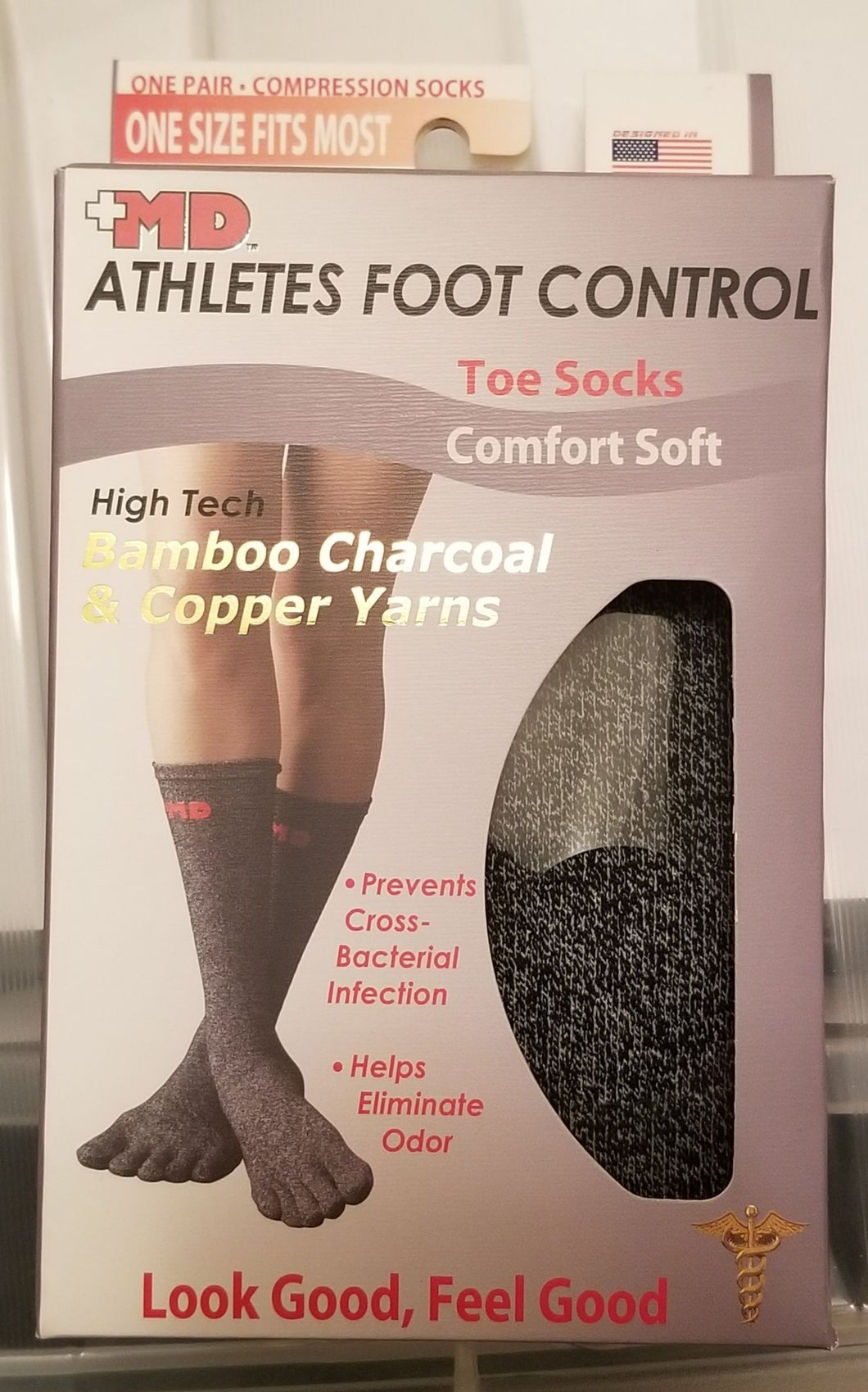 Athletes Foot Control Toe Socks