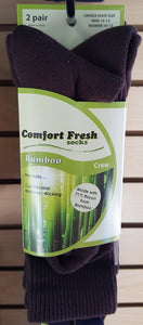 +MD Bamboo Socks Crew - Formerly Comfort Fresh