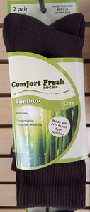 +MD Bamboo Socks Crew - Formerly Comfort Fresh