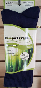 +MD Bamboo Socks Crew - Formerly Comfort Fresh