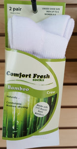 +MD Bamboo Socks Crew - Formerly Comfort Fresh