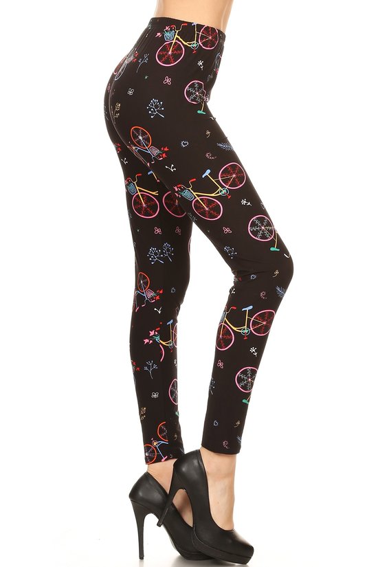 Bike Multi-Color Leggings