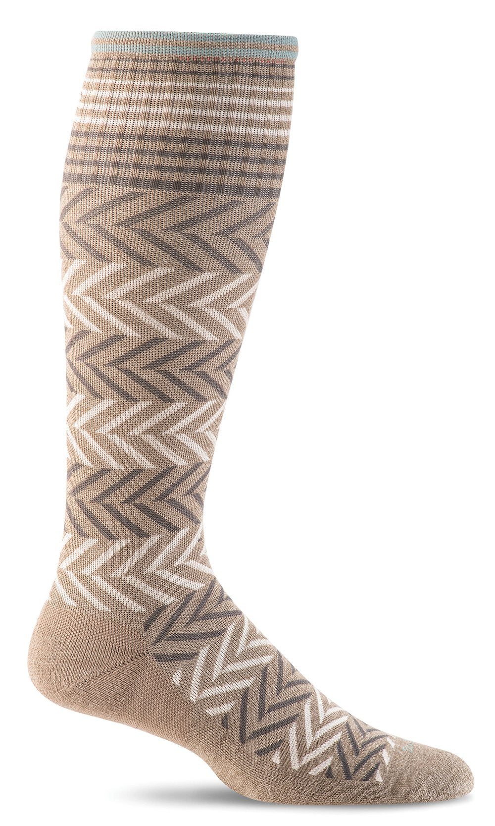 Chevron - Moderate Compression Socks