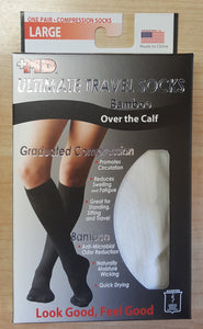 Bamboo Ultimate Travel Compression Socks