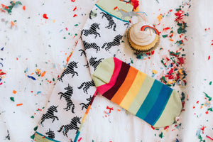 Unicorns and Rainbows Crew Socks