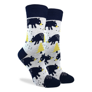 Bears in the Forest Women's Crew Socks
