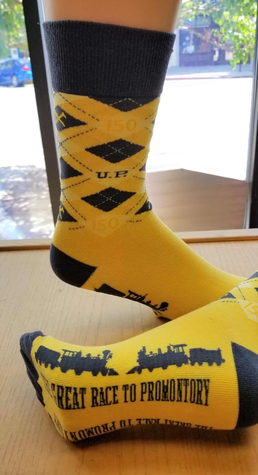 150th Great Race to Promontory Anniversary Socks